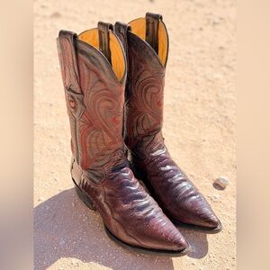 CUADRA 🐦 Ostrich Leg Boots Womens 8.5 / Mens 7